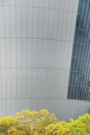 Modern building abstractの写真素材