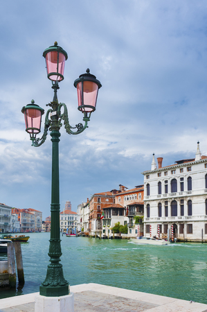 Grand canal of Venice, Italyの写真素材