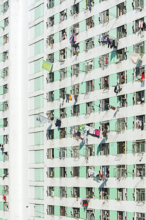 Public Estate in Hong Kongの写真素材