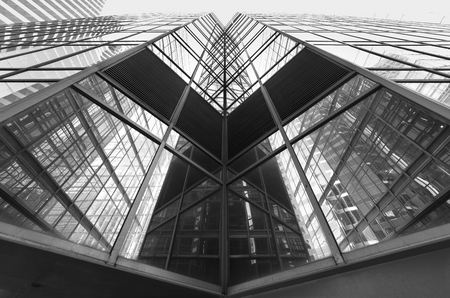 Modern building abstractの写真素材