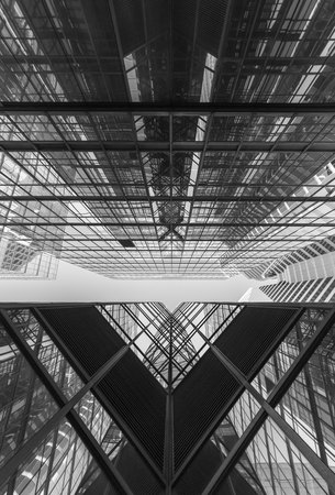 Modern building abstractの写真素材