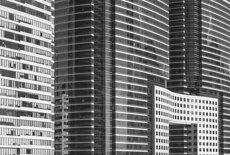 Modern building abstractの写真素材