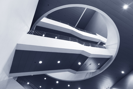 Modern building abstract backgroundの写真素材