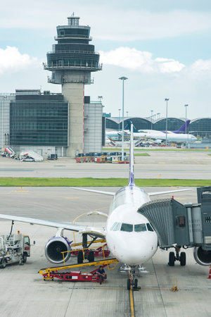 Hong Kong International Airportのeditorial素材