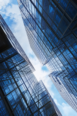 Modern building abstract background patternの写真素材