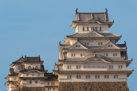 himeji castle in Japanのeditorial素材