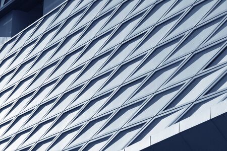 Exterior of modern architecture. Building abstract background