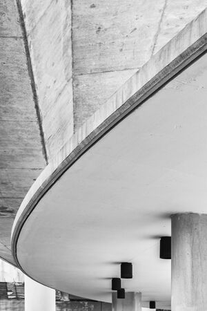 Exterior of modern architecture. Building abstract backgroundの写真素材