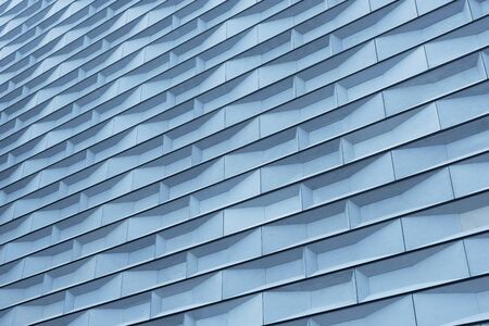 Exterior of modern architecture. Building abstract background patternの写真素材