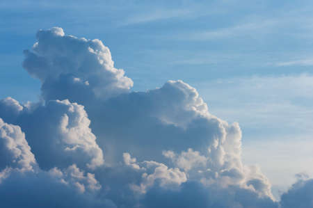 dramatic cumulonimbus cloud. Natural abstract backgroundの写真素材