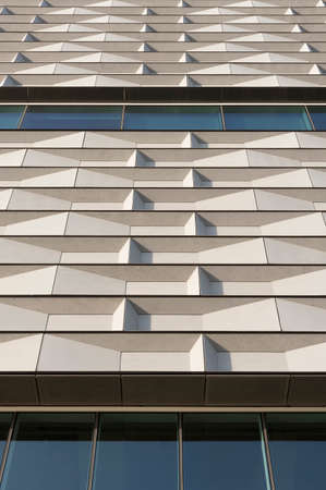 Exterior of modern architecture. Building abstract background