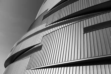 Exterior of modern architecture. building abstract backgroundの写真素材