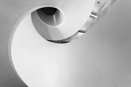 Interior of modern architecture. Building abstract background