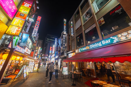 Tokyo, Japan - October 23, 2023 : Landmark Ameyoko market is an open-air market in the Taito Ward of Tokyo, Japan, located next to Ueno Stationのeditorial素材