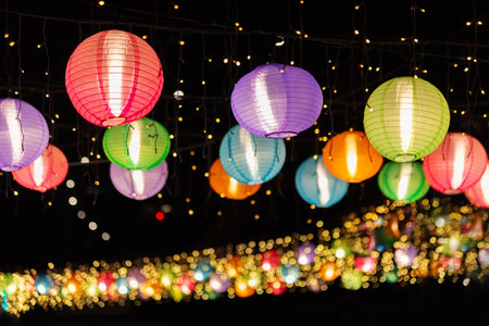 Chinese Lantern for Chinese New Year Celebrationの写真素材