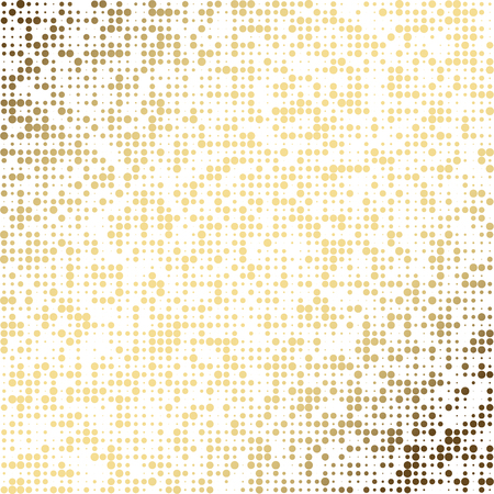 Golden dot backgroundのイラスト素材