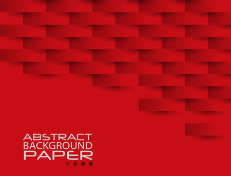 Red Geometric Texture. Original cover template designのイラスト素材