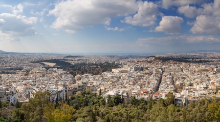 Athens panorama, Greeceの写真素材