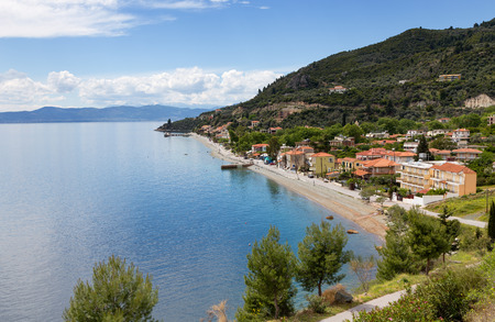 Ilia village, North Euboea, Greece の写真素材