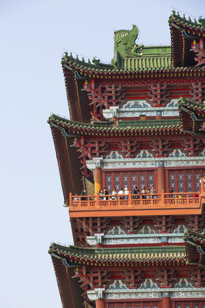 Tengwangge Loft in Nanchang Cityのeditorial素材