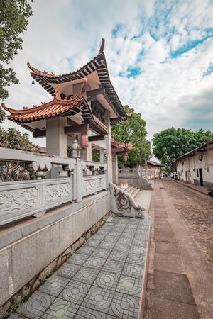 Zhuji Ancient Lane, Nanxiong City, Guangdong Provinceの写真素材