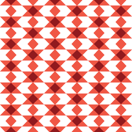 A Vector seamless pattern with triangles.のイラスト素材
