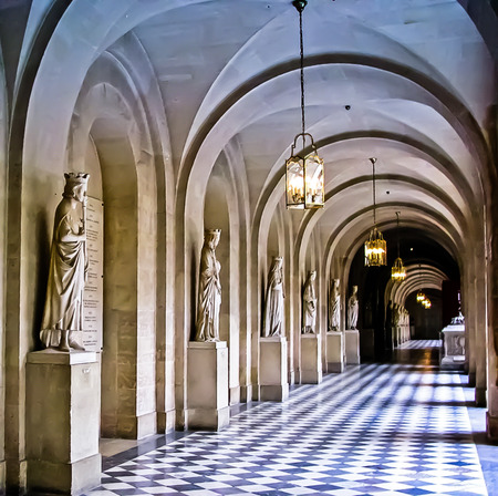 Kings and Saints   Palace of Versailles  Versailles Franceのeditorial素材