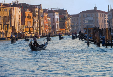 The Grand Canal   Venice Italyの写真素材