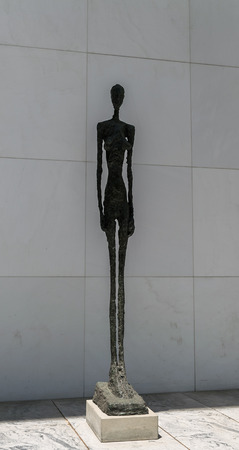 New York City MOMA - Sculpture Gardenのeditorial素材