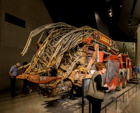 New York City 911 Museum - Fire Truck