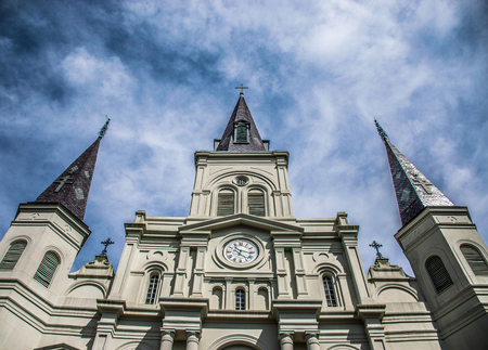 New Orleans Saint Louis Cathedralの写真素材
