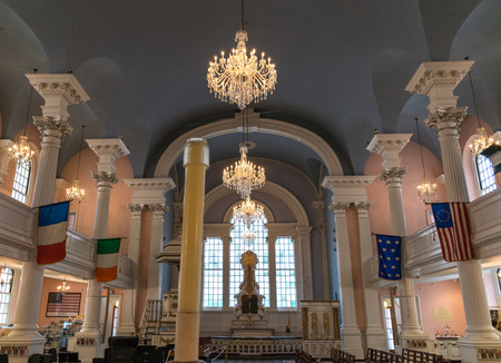 New York City Saint Pauls Chapelのeditorial素材