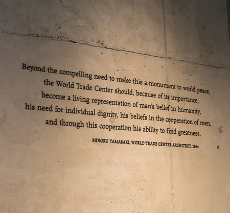 New York City 911 Museumのeditorial素材