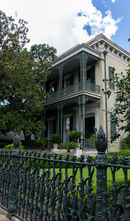 New Orleans Garden District Architectureのeditorial素材