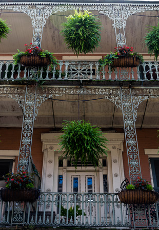 NOLA French Quarter Architectureのeditorial素材