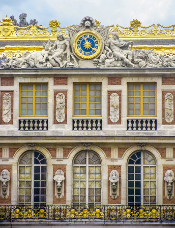 Paris, France - Versailles Palace Detailのeditorial素材