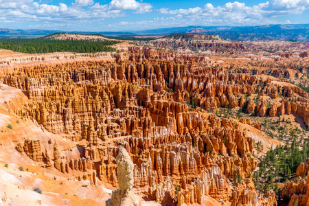 Bryce Canyon National Park Ampitheater of Hoodoosの写真素材