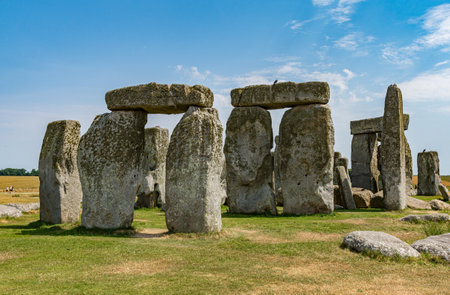 Stonehenge and the Mythical Prehistoric Stonesの写真素材