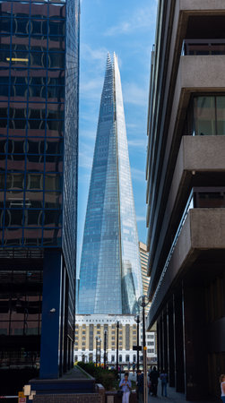 The Shard On South Bank in Londonのeditorial素材