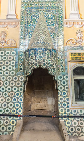 Topkapi Palace's Harem in Istanbul, Turkey.のeditorial素材