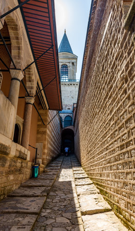 Slave Quarters at Topkapi Palace in Istanbul, Turkey.のeditorial素材