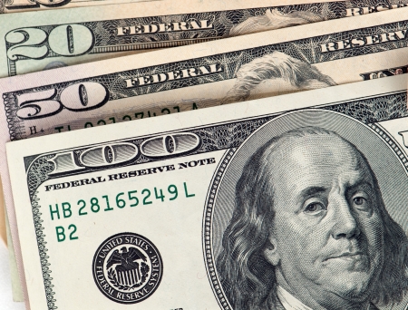 Money from the United Statesの写真素材