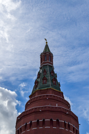 Moscow Kremlin tower, Russiaの写真素材