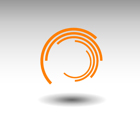 Abstract Icon template. Marketing and organize activity icon.Illustrationのイラスト素材