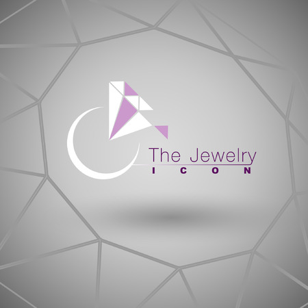 Abstract Icon template.Beauty and Fashion Concept. Illustrationのイラスト素材