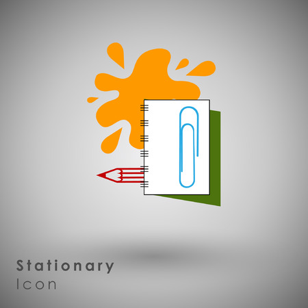 Abstract Icon template.Education and Knowledge Concept. Illustrationのイラスト素材