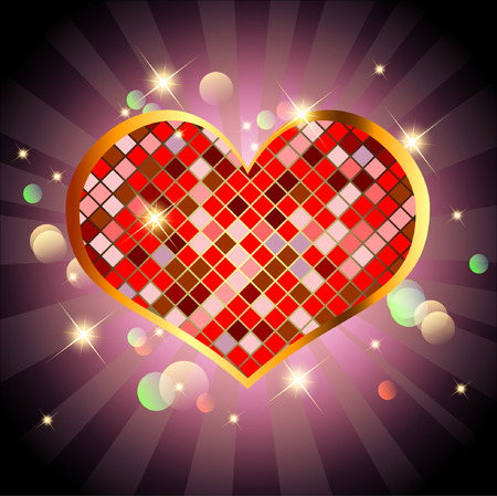Abstract background of Valentine\'s day. Background Template. Illustrationのイラスト素材