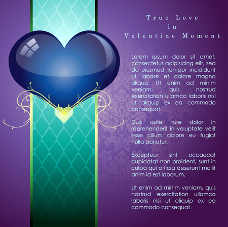 Abstract background of Valentine\'s day. Background Template. Illustrationのイラスト素材