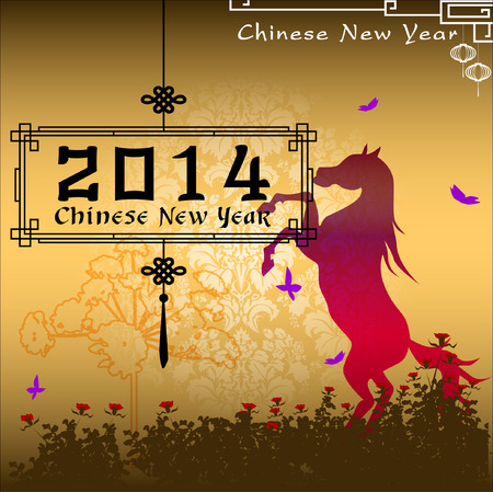 Abstract chinese new year graphic and background. Illustrationのイラスト素材