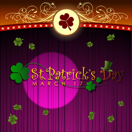 Abstrackt of St.Patrickのイラスト素材